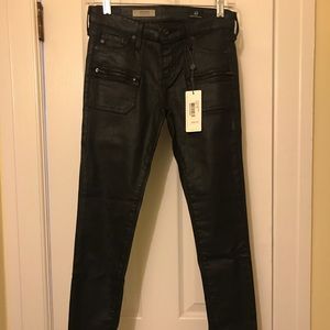 Never worn AG Black Jeans